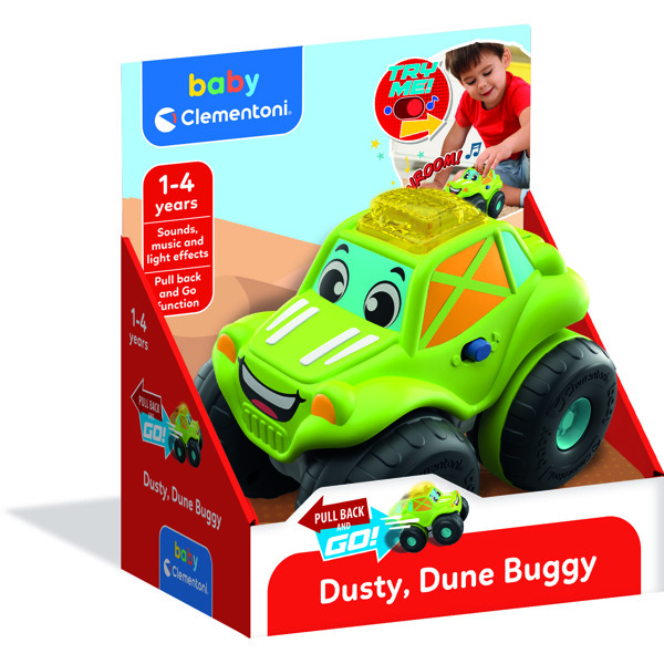 CB Stunt Wheels Dune Buggy Pullback Car (Bild 1 av 3)