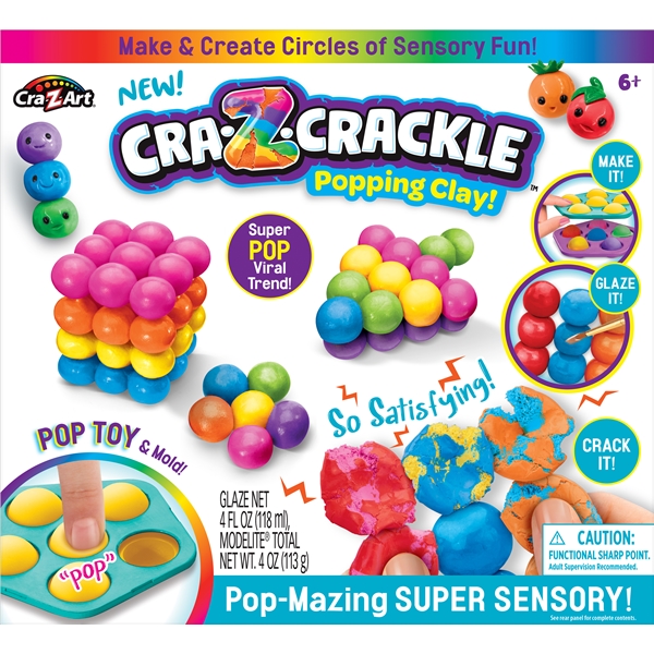 Crazart Crackle Clay Pop-Mazing Super Sensory Set (Bild 1 av 8)