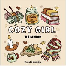 Målarbok : Cozy Girl