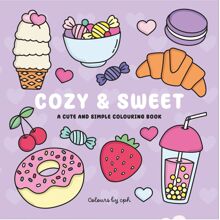 Målarbok : Cozy and Sweet