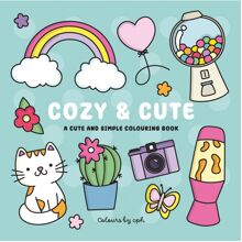 Målarbok : Cozy and Cute