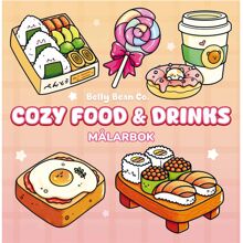 Målarbok : Cozy Food & Drinks
