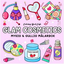 Målarbok : Cozy Glam Cosmetics