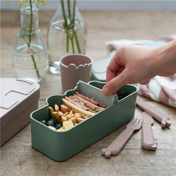 Done By Deer Green Lunch Box Croco (Bild 3 av 4)