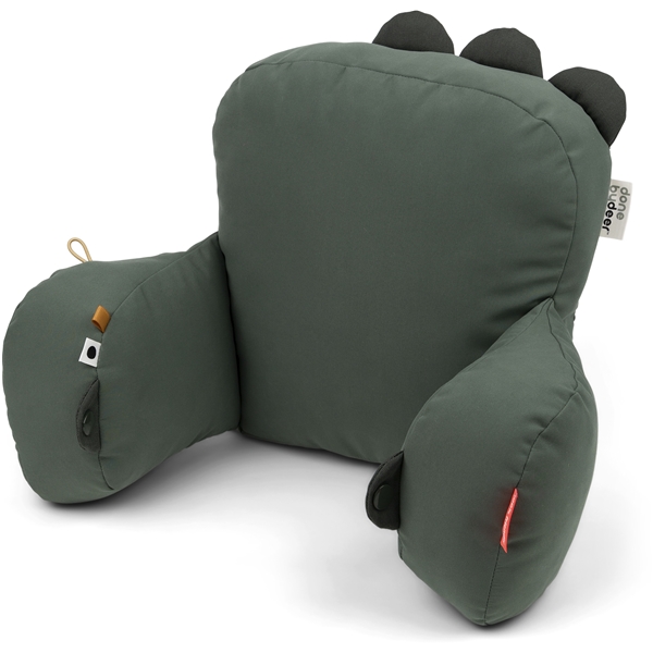 Done By Deer Pram pillow Croco Green (Bild 1 av 3)