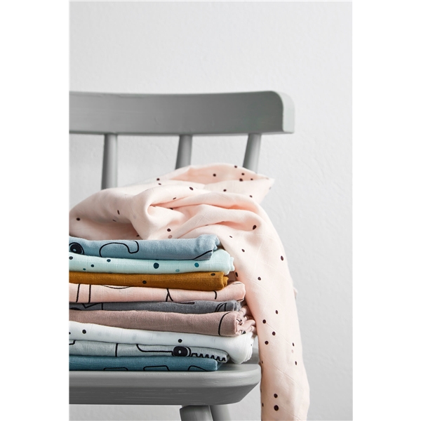 Done By Deer Burp Cloth 2-P Contour (Bild 2 av 2)