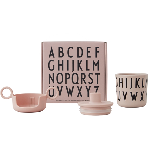 Design Letters Grow With Your Cup ABC Nude (Bild 1 av 6)