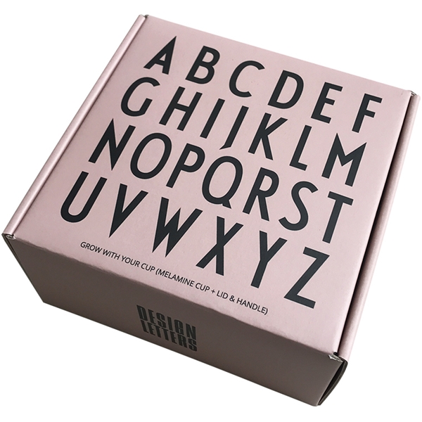 Design Letters Grow With Your Cup ABC Nude (Bild 6 av 6)