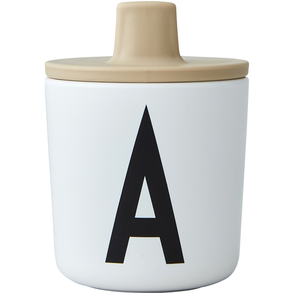 Design Letters Piplock Melaminmugg Beige (Bild 2 av 3)