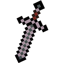 Disguise Minecraft Netherite Sword