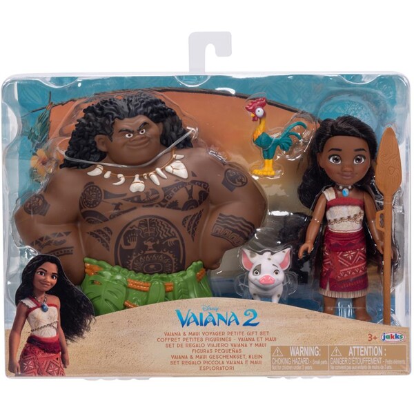 Disney Vaiana 2 Petite Doll Maui & Vaiana (Bild 1 av 3)
