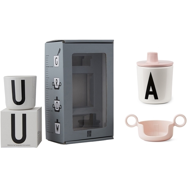 Design Letters Grow With Your Cup Rosa (Bild 2 av 2)