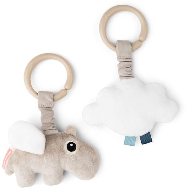 Done By Deer Hanging Toy Happy Clouds 2-p (Bild 2 av 5)