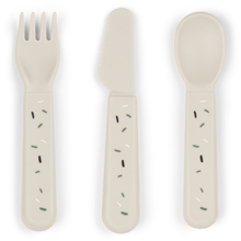 Sand - Done by Deer Foodie Cutlery Set Confetti