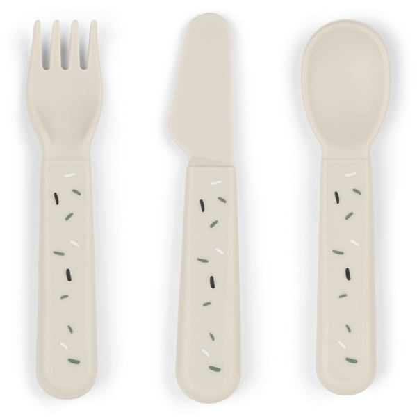 Done by Deer Foodie Cutlery Set Confetti (Bild 1 av 3)