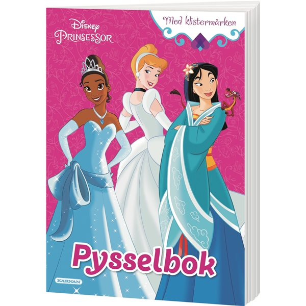 Pysselbok Disney Prinsessor med klistermärken (Bild 1 av 3)