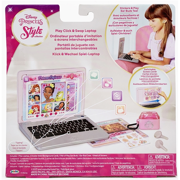 Disney Princess Style Collection Play Laptop (Bild 4 av 4)