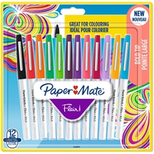 1  - PaperMate Flair Bold 12-pack