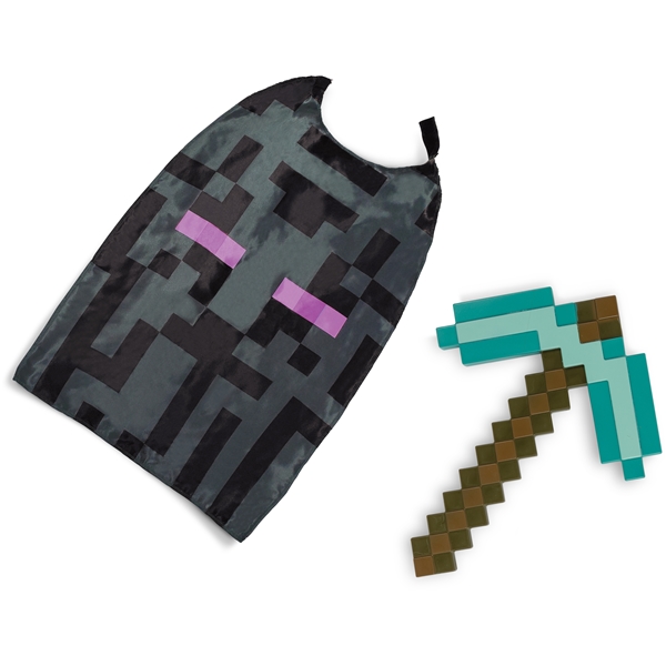 Disguise Minecraft Role Play Pickaxe & Cape Set (Bild 1 av 4)