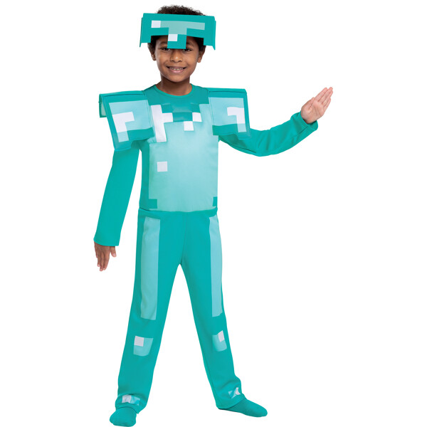Disguise Minecraft Costume Diamond Armour (Bild 1 av 3)