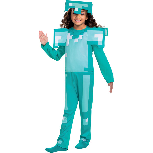 Disguise Minecraft Costume Diamond Armour (Bild 2 av 3)