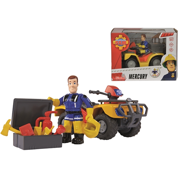 Fireman Sam Fyrhjuling Mercury (Bild 3 av 3)