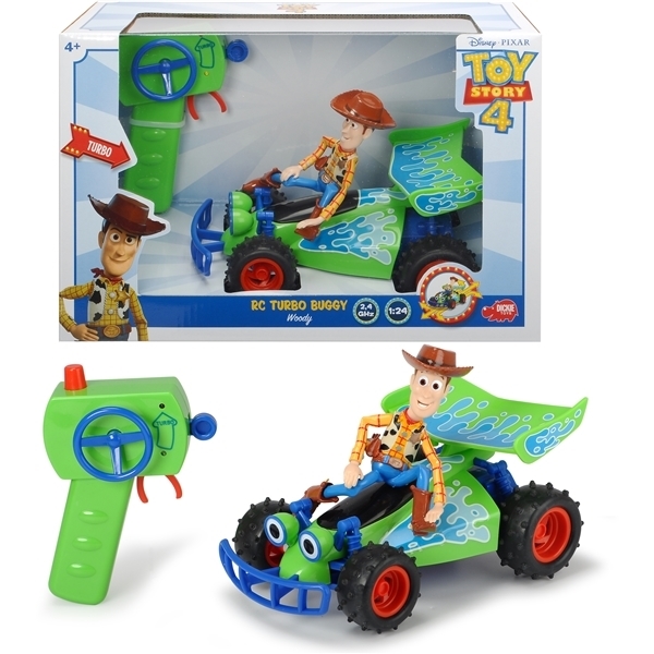 Toy Story Radiostyrd Bil med Woody (Bild 2 av 2)