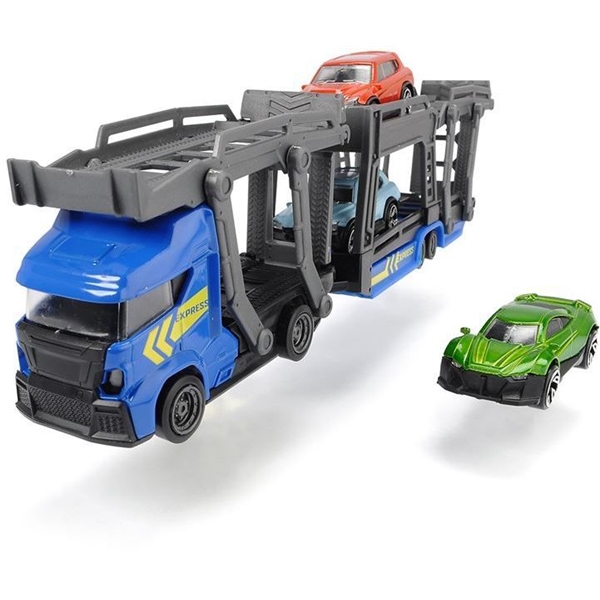 Dickie Toys Car Carrier Blå (Bild 1 av 2)