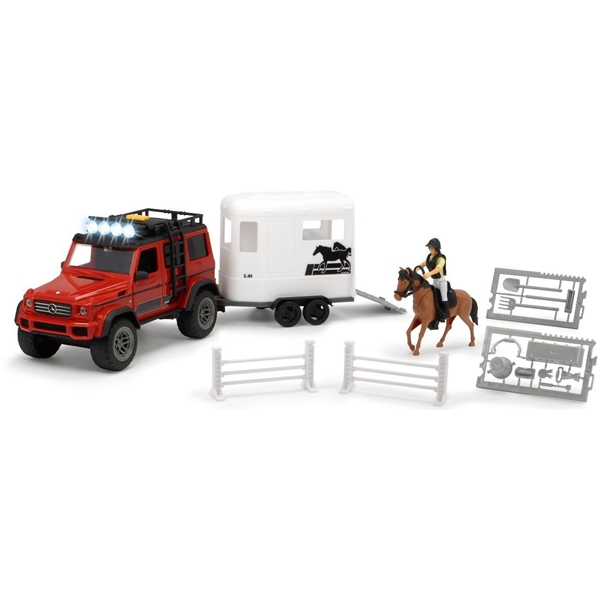 Dickie Toys Hästtransport Set (Bild 1 av 3)
