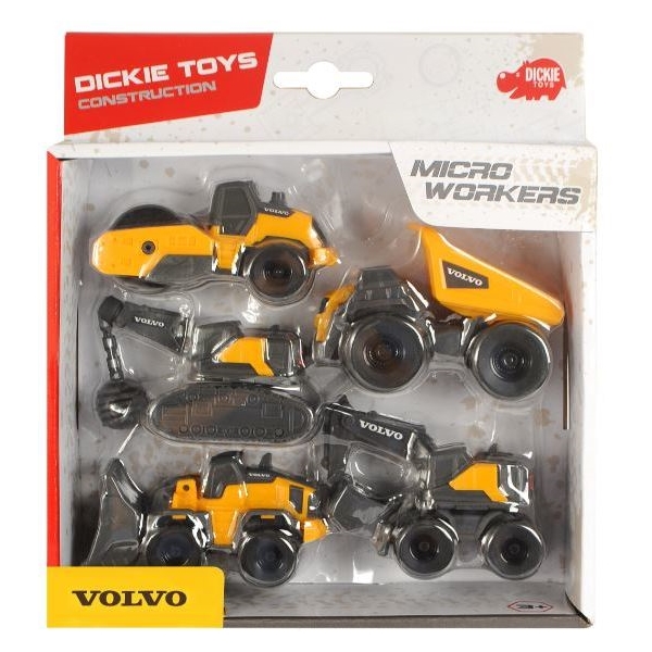 Dickie Toys Volvo Construction 5 Pack (Bild 2 av 2)