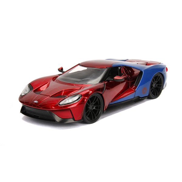 Marvel Spiderman 2017 Ford GT 1:24 (Bild 1 av 2)