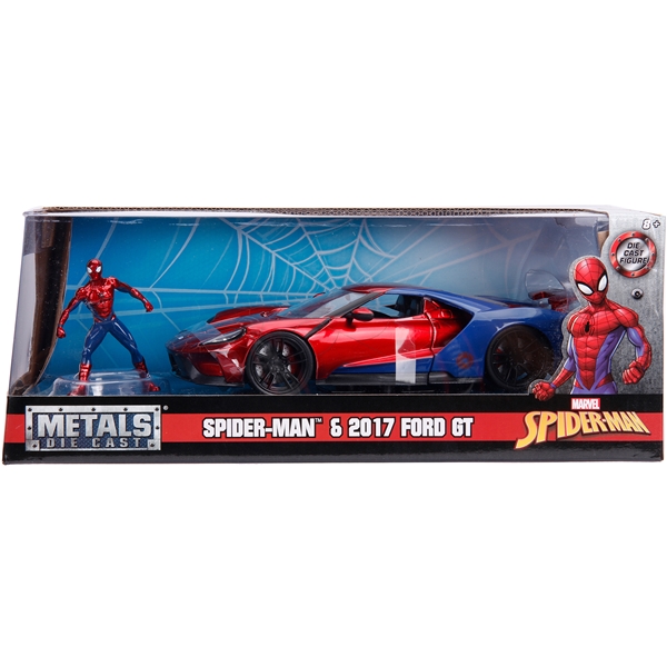 Marvel Spiderman 2017 Ford GT 1:24 (Bild 2 av 2)
