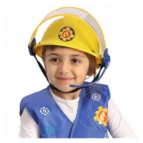 Fireman Sam Hjälm med Mikrofon (Bild 2 av 2)