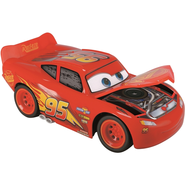 Cars 3 Lightning McQueen Crazy Crash Radiostyrd (Bild 1 av 2)