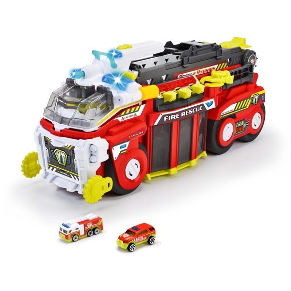 Dickie Toys Rescue Hybrids Brandbilsrobot (Bild 1 av 4)