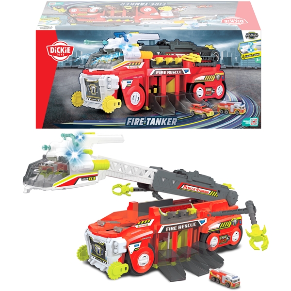 Dickie Toys Rescue Hybrids Brandbilsrobot (Bild 4 av 4)