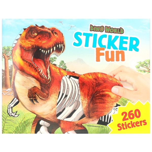 Dino World Sticker Fun Bok (Bild 1 av 6)