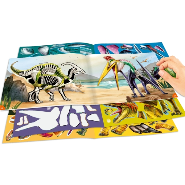 Dino World Sticker Fun Bok (Bild 2 av 2)
