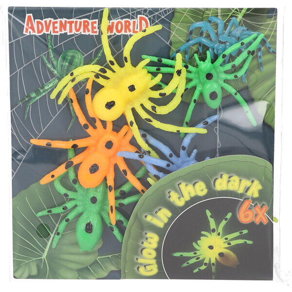 Adventure World Glow in the Dark SPIDER (Bild 2 av 3)