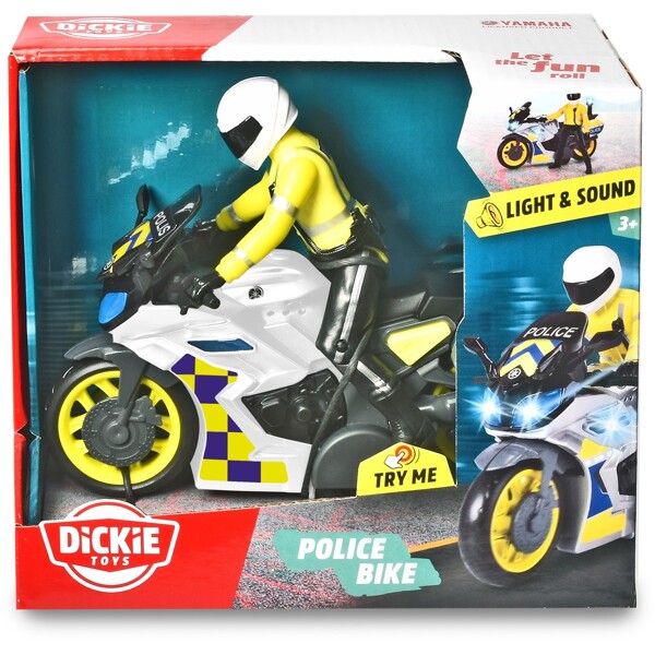 Dickie Toys Yamaha Polismotorcykel SE (Bild 1 av 2)