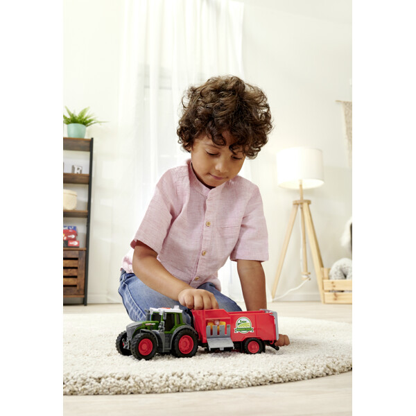 Dickie Toys Fendt Traktor med Trailer (Bild 4 av 4)