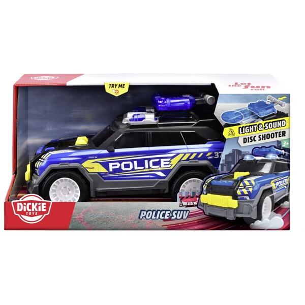 Dickie Toys SUV Polisbil 30 cm (Bild 1 av 4)