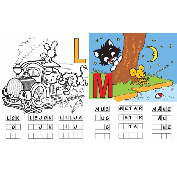 Bamses skola ABC, lek- och lärbok (Bild 2 av 2)