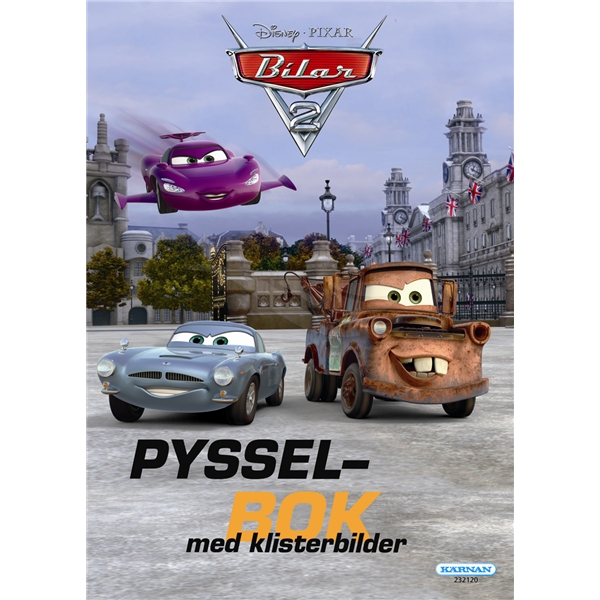 Disney Bilar 2 - Stickers och Pysselbok