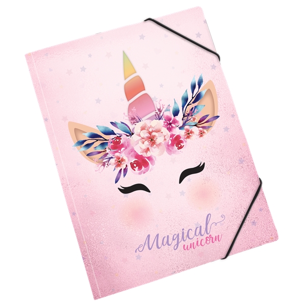Valiant Magical Unicorn A4-mapp Rosa