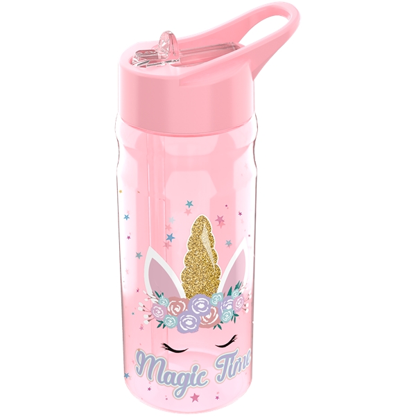 Valiant Magical Unicorn Flower Vattenflaska 600 ml