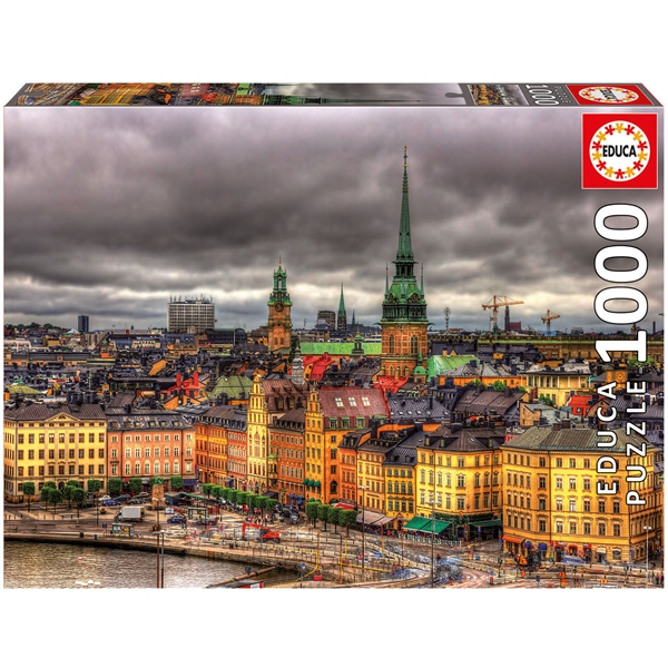 Pussel Views of Stockholm Sweden 1000 Bitar