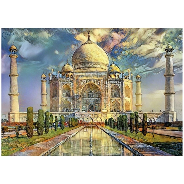 Educa Pussel 1000 Bitar Taj Mahal (Bild 2 av 2)