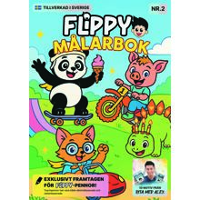 Målarbok Flippy Rita Med Alex