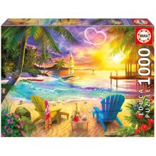 Educa Pussel 1000 Bitar Love Beach